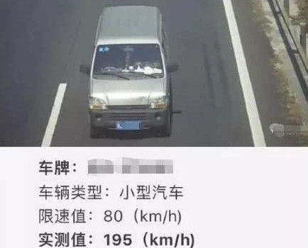 小汽车超速罚款多少